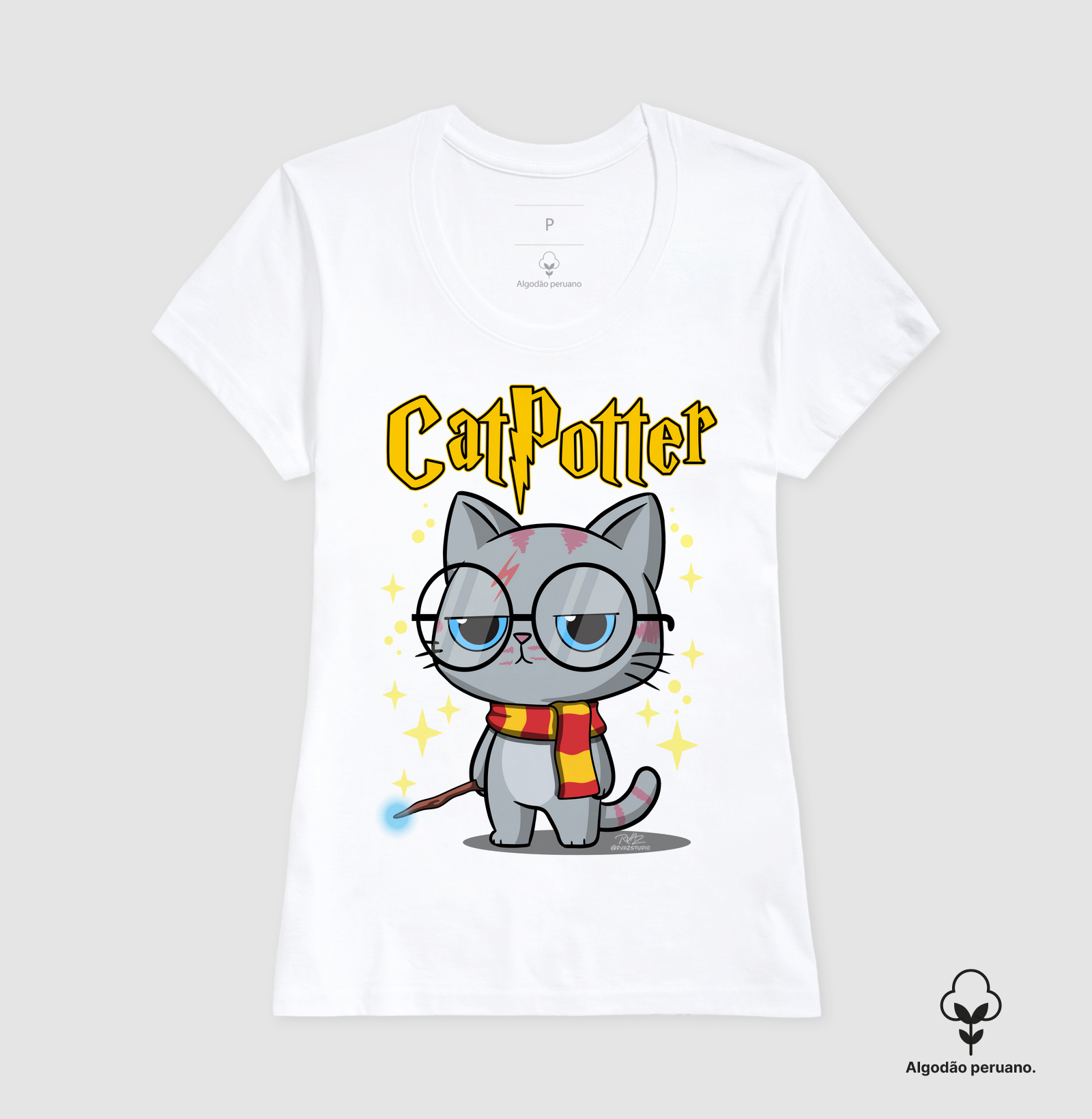 Camiseta CatPotter - Imagem 6