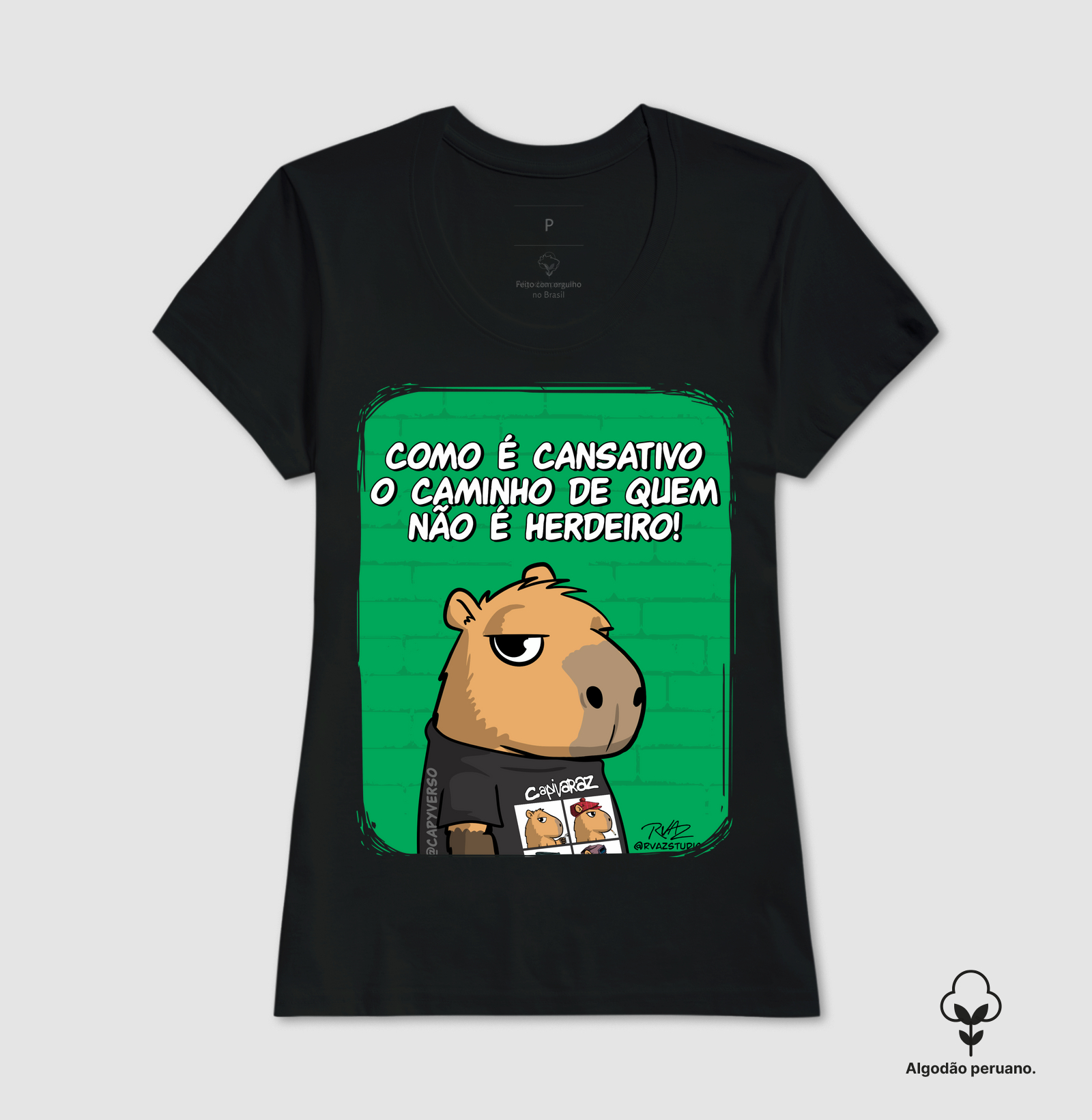 Camiseta Capivara herdeiro - Imagem 3