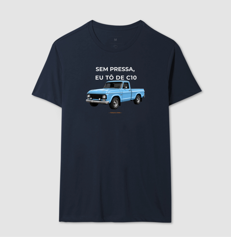 Sem pressa, eu tô de C10 - azul - Imagem 6