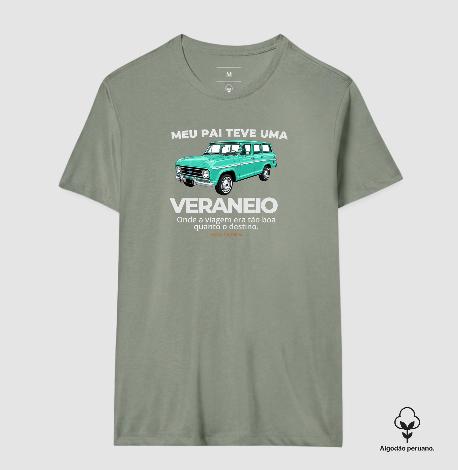 Meu pai teve uma - VERANEIO - verde água - Imagem 9