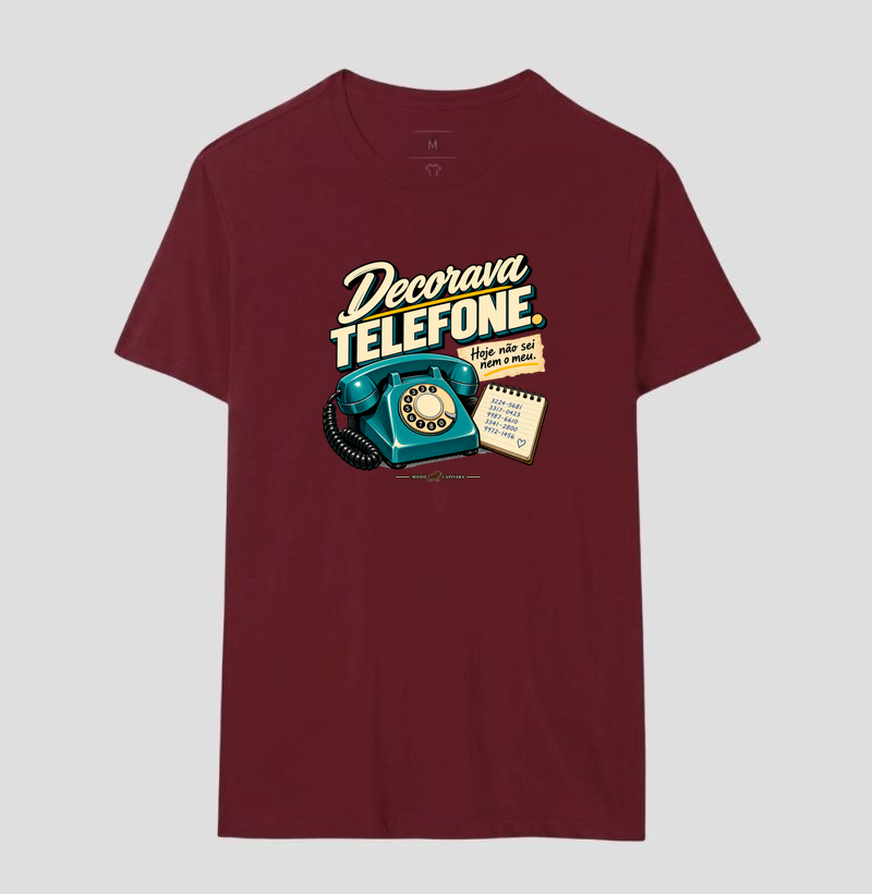 DECORAVA TELEFONE - Modo Capivara - Camiseta - Imagem 18