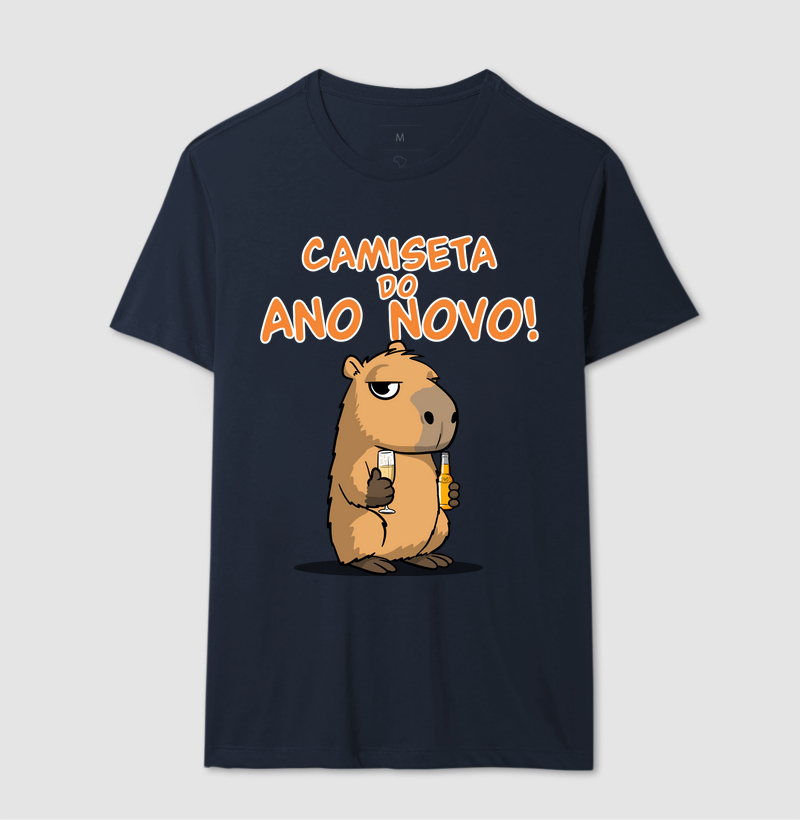 Camiseta Capivara Ano Novo - Imagem 6