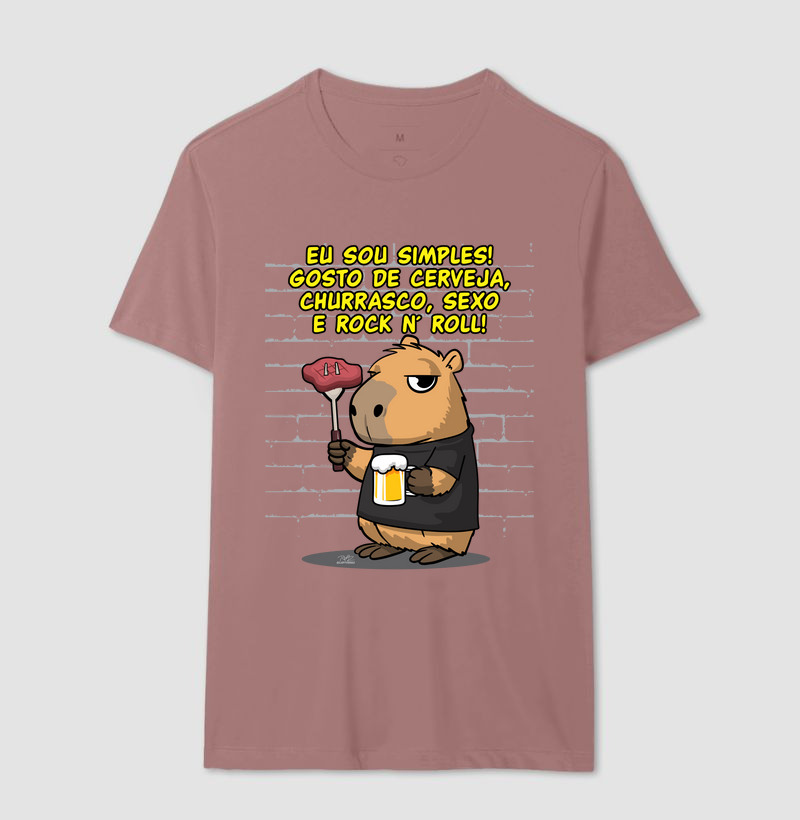Camiseta Capivara rock simples - Imagem 16