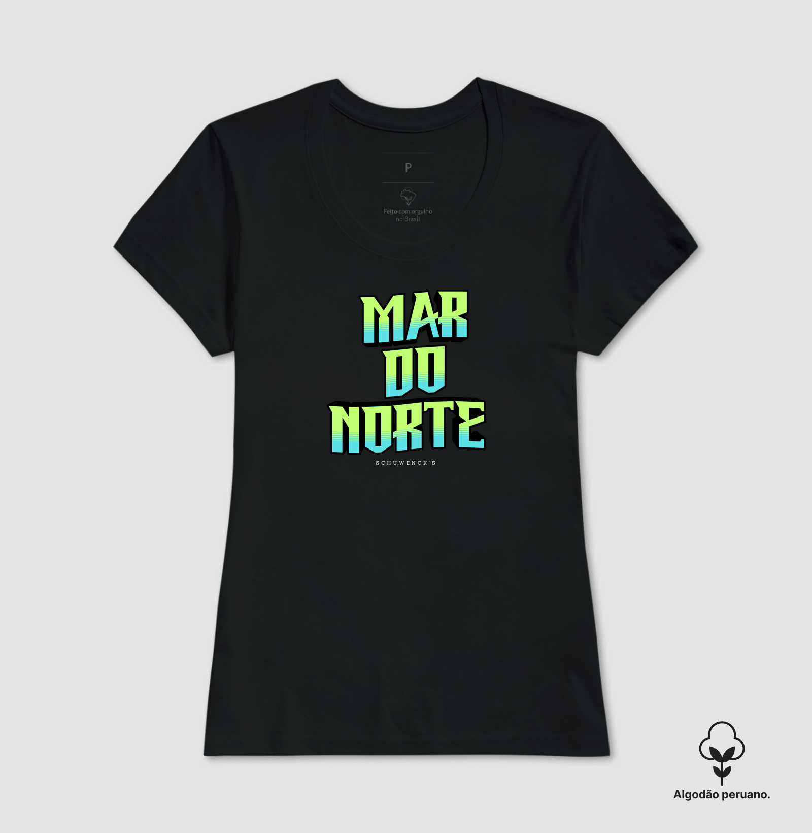 Camiseta Algodão Peruano Mar do Norte - Imagem 7