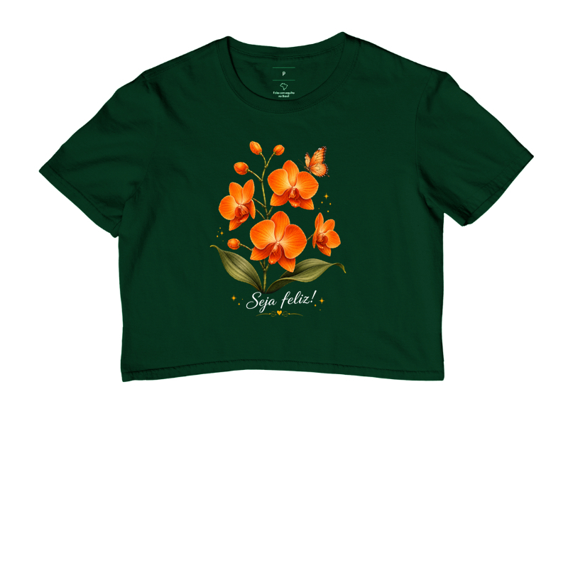 Camiseta Seja Feliz - Imagem 5