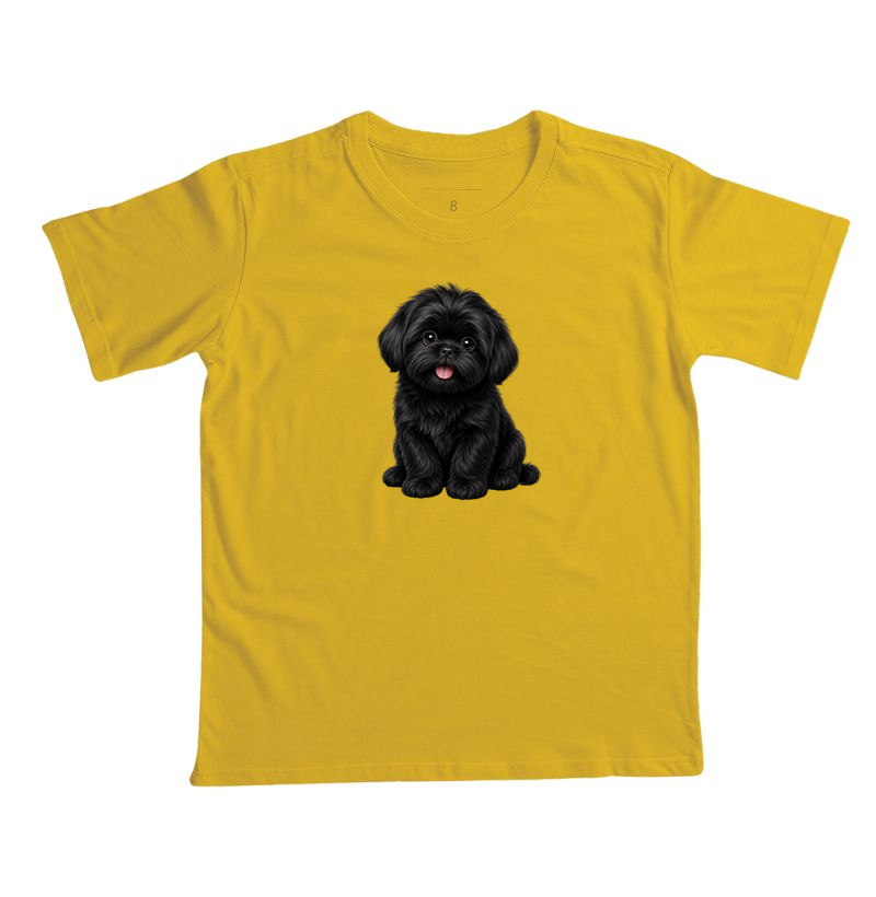 Shih Tzu Preto - Desenho Animado - Imagem 2