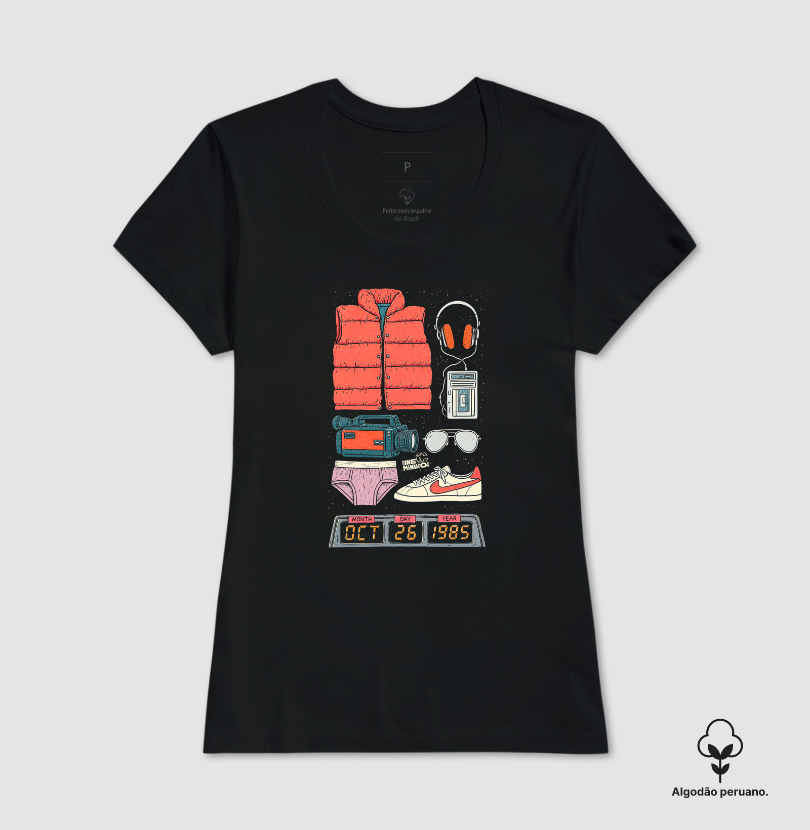 Camiseta Marty 1985 — De Volta para o Futuro - Imagem 6