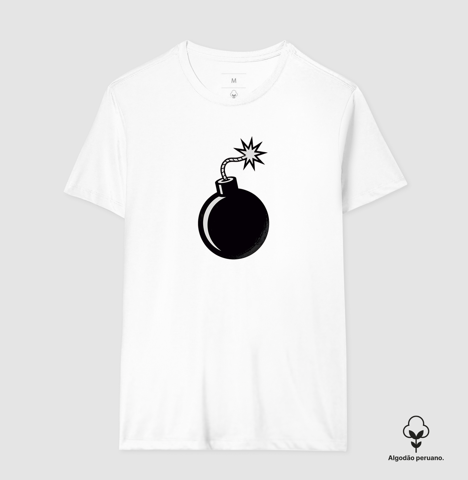 Camiseta Algodão Peruano Bomba! - Imagem 6