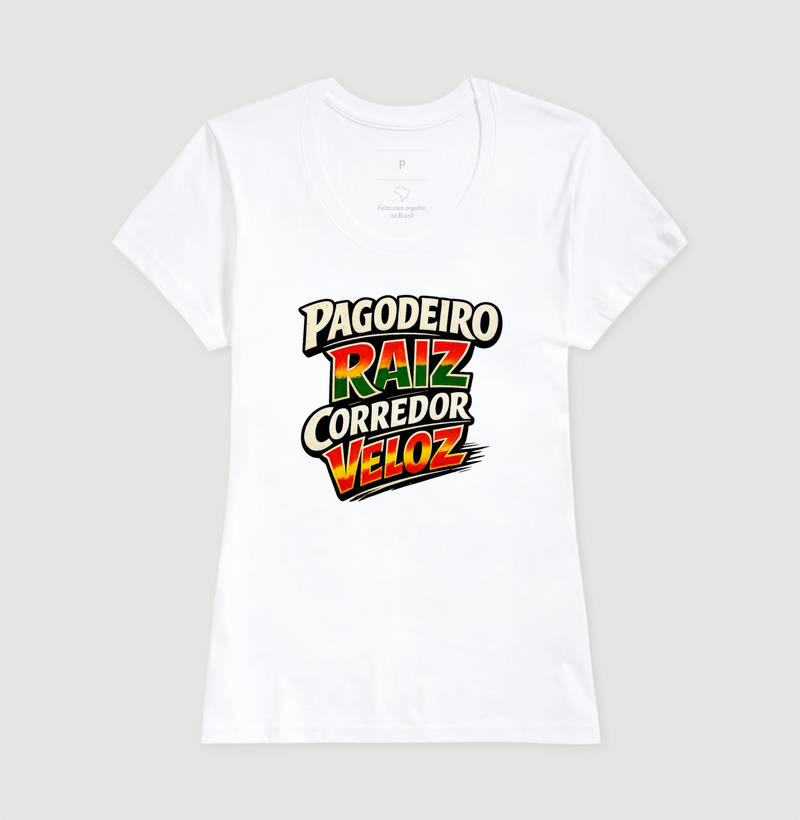 camiseta pagodeiro raiz, corredor veloz - Imagem 5