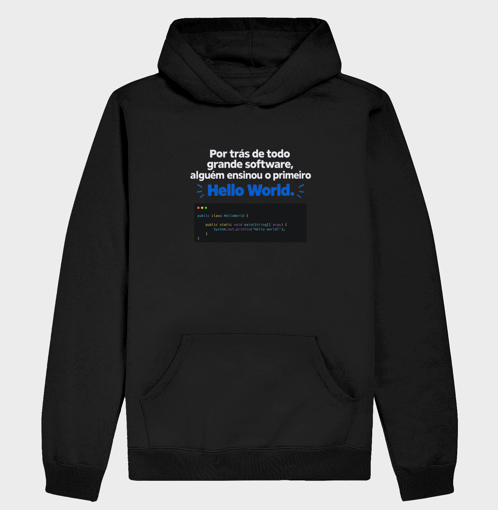Por trás de todo grande software alguém ensinou o primeiro hello world - Imagem 2