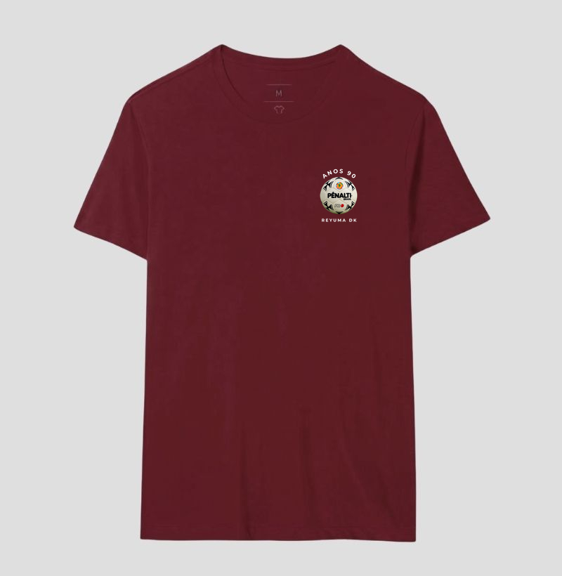 Camiseta Masculina, Feminina, Babylook e Unissex Futebol “Anos 90 Pênalti Brasil Retrô” Algodão 100%  - Imagem 18