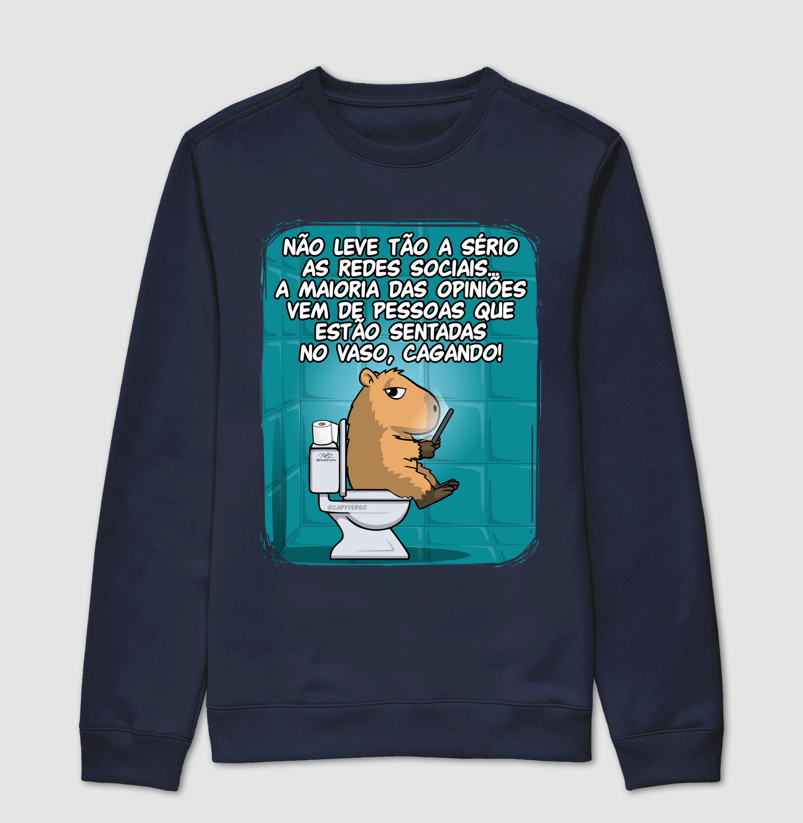 Camiseta Capivara Banheiro - Imagem 5