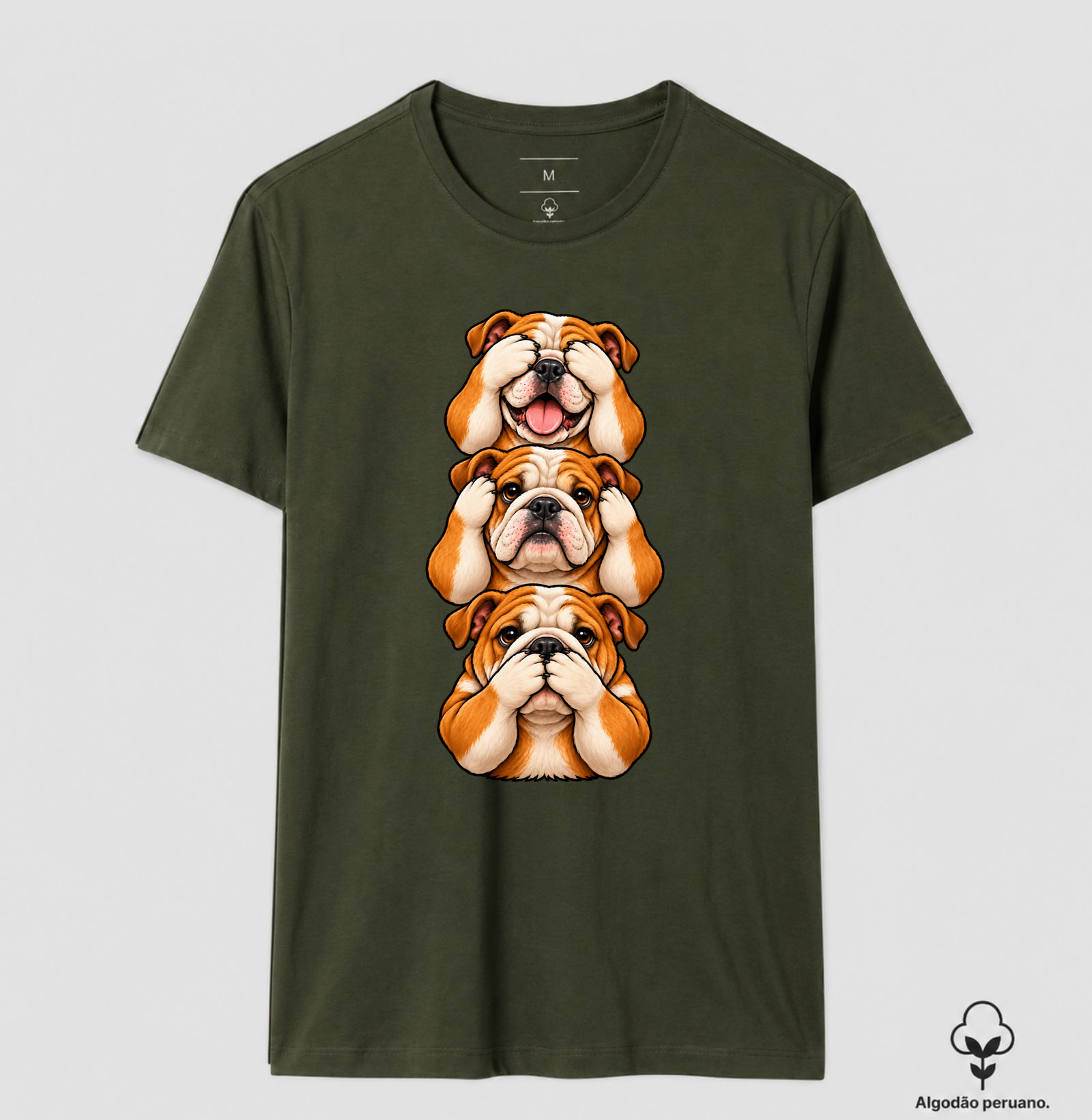 Ver, Ouvir e Falar versão Bulldog (minimal) - Imagem 9