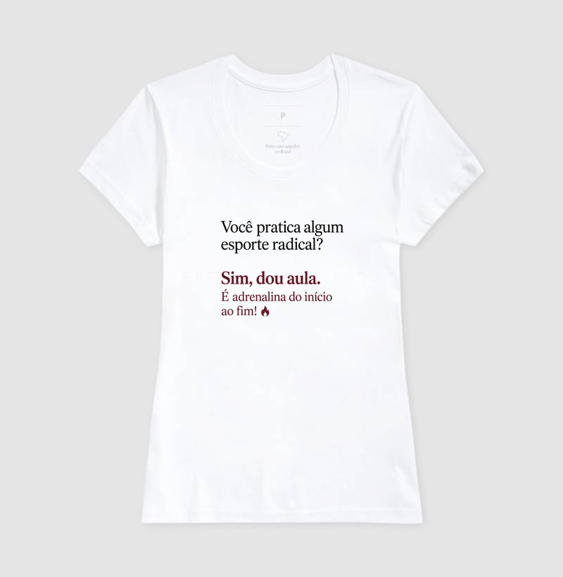 Camiseta Unissex Algodão Esporte Radical - Imagem 7