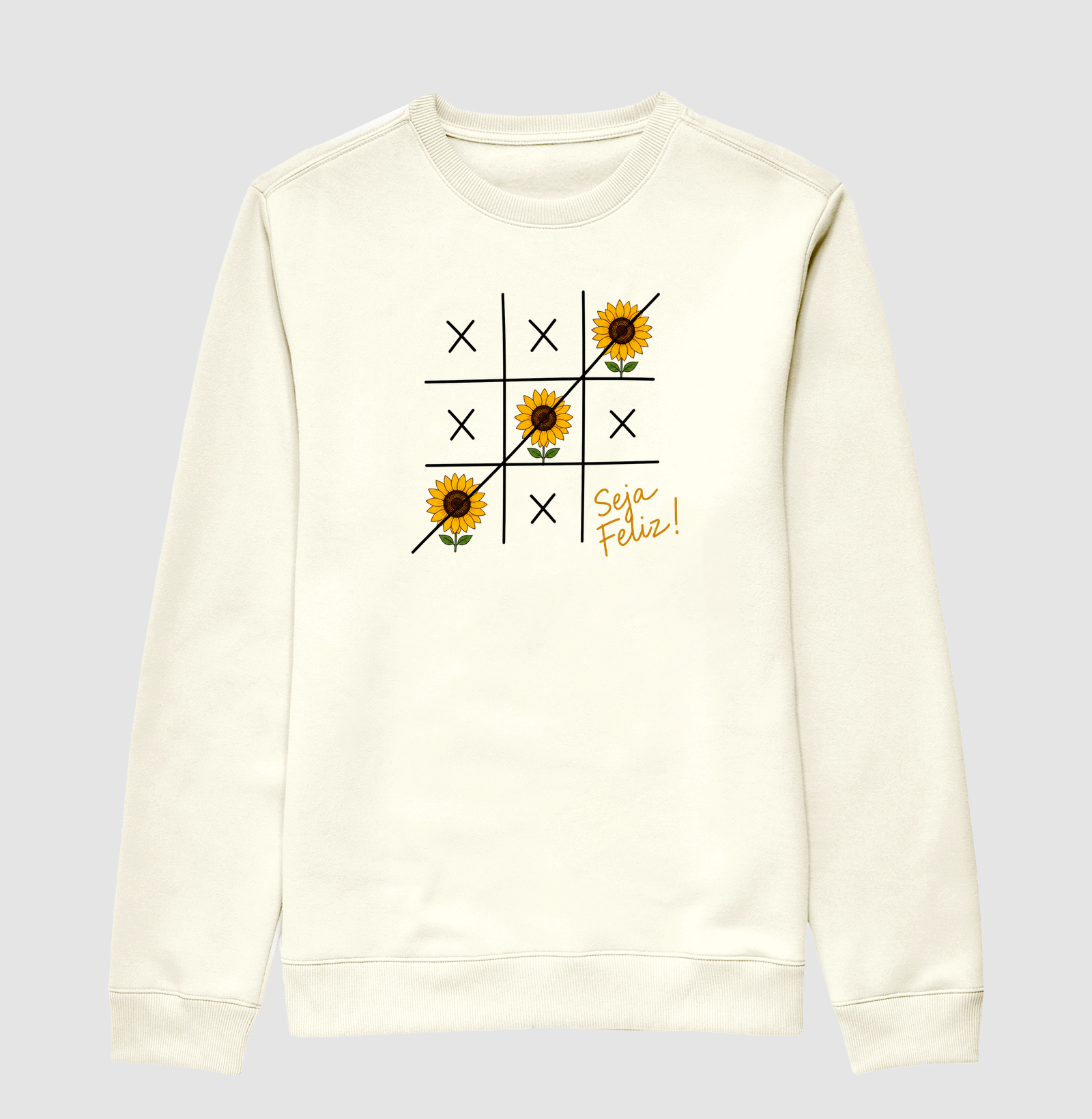 Camiseta Seja Feliz Girassol - Imagem 2