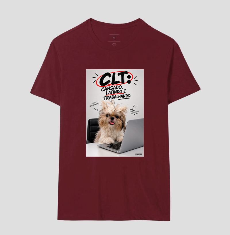 🐶💻 CLT — Cansado, Latindo e Trabalhando! 😂🐾 | Shih Tzu Edition - Imagem 16
