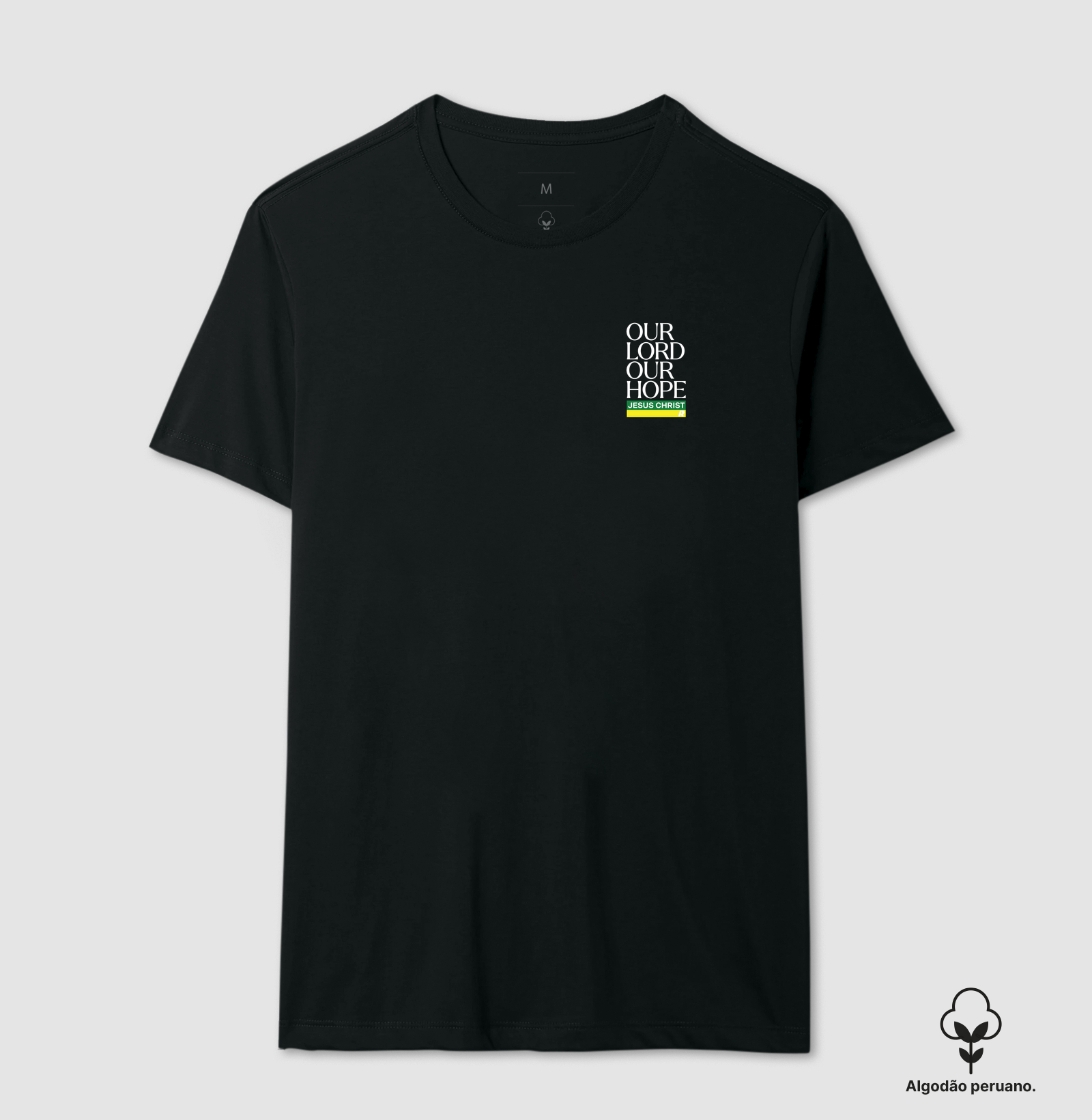 Camiseta OUR LORD - Algodão Peruano - Imagem 11