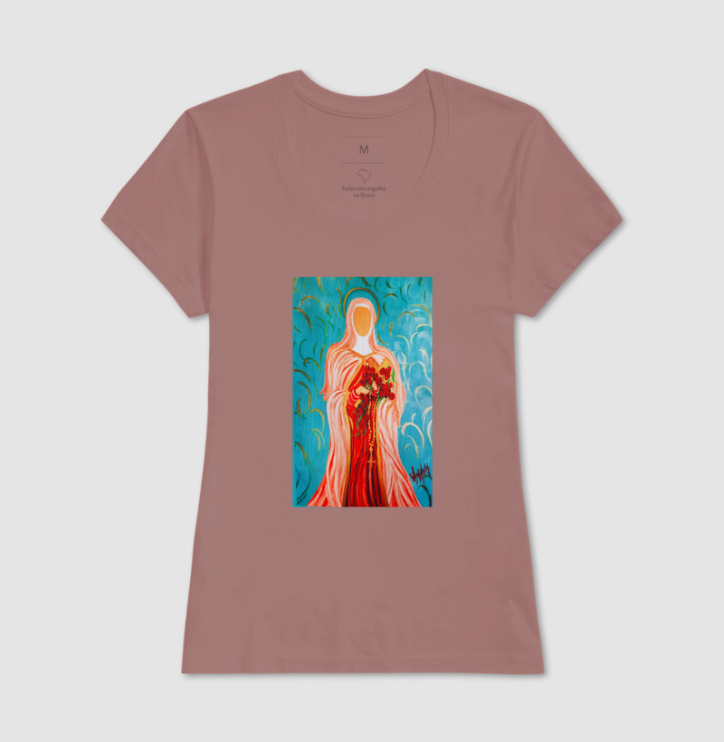 Camiseta Santa Teresinha do Menino Jesus Arte Sacra - Imagem 15