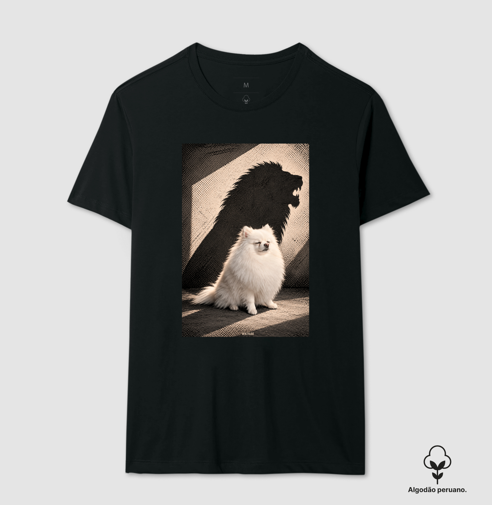 🦁 Alma de Leão – Versão Lulu 🐾🤍 - Imagem 2