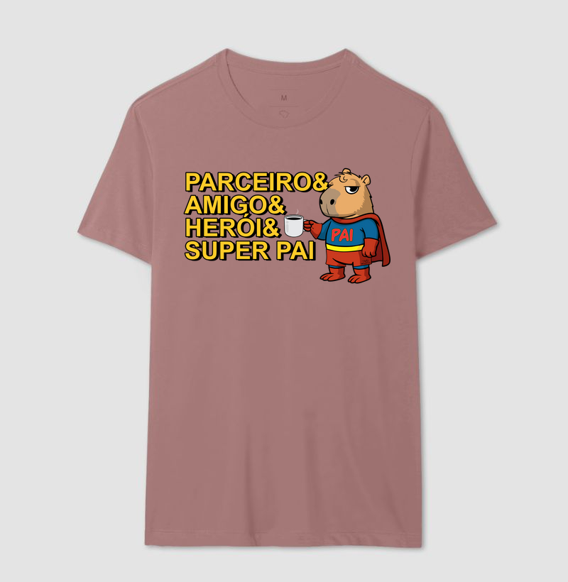 Camiseta Capivara Pai Super - Imagem 9