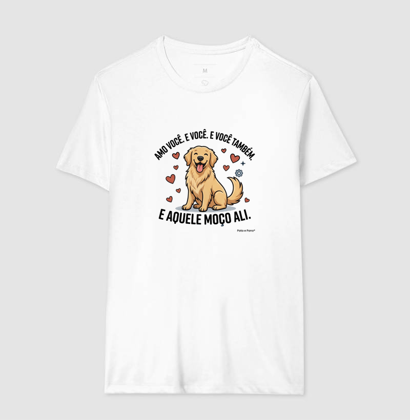 CAMISETA GOLDEN RETRIEVER AMO - Imagem 4