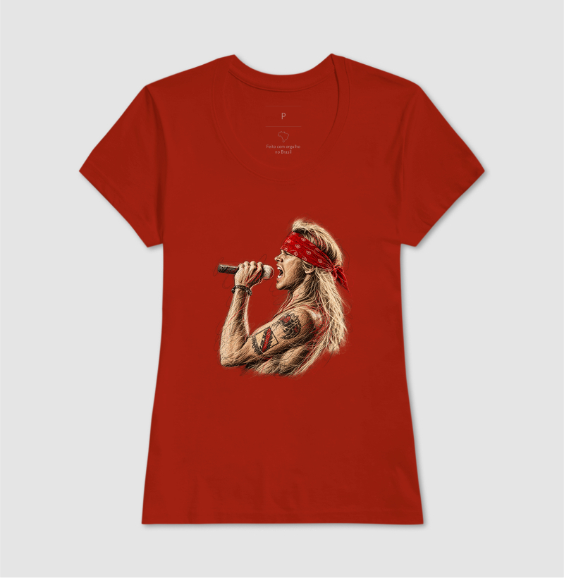 Camiseta Axl Rose Guns N’ Roses – Estampa Rock Vintage - Imagem 11