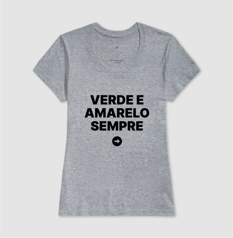 Camiseta Verde e amarelo sempre - Imagem 9