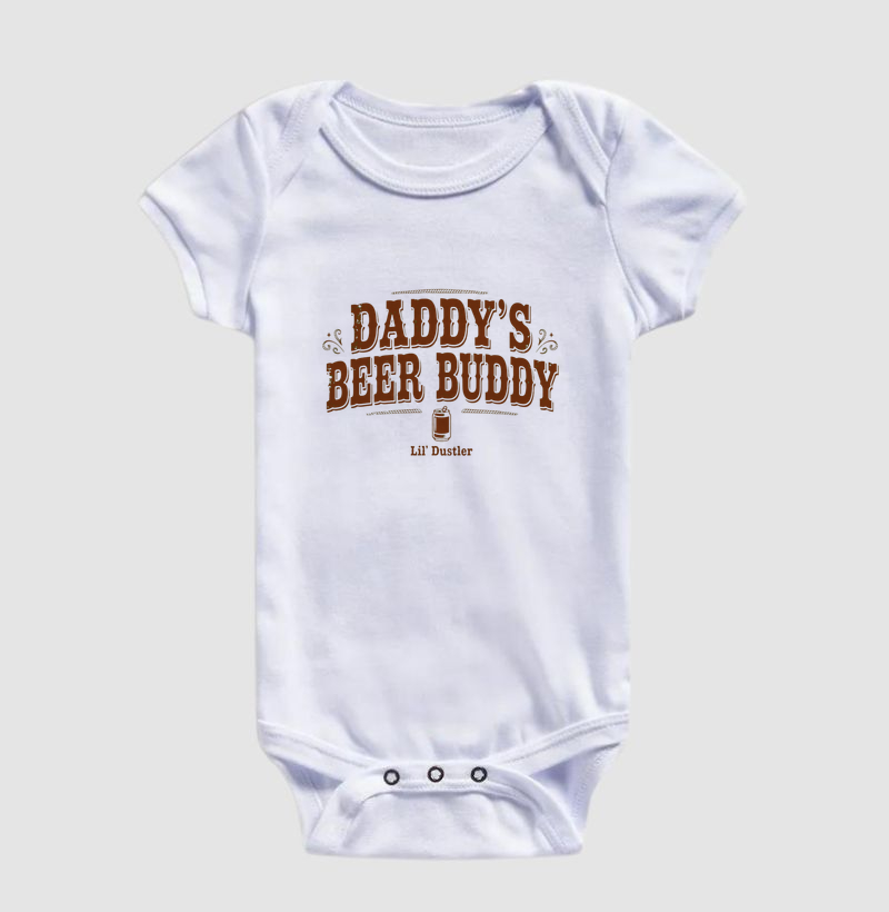 Country Daddy’s Beer Buddy Lil’ Dustler 100% Algodão - Imagem 4