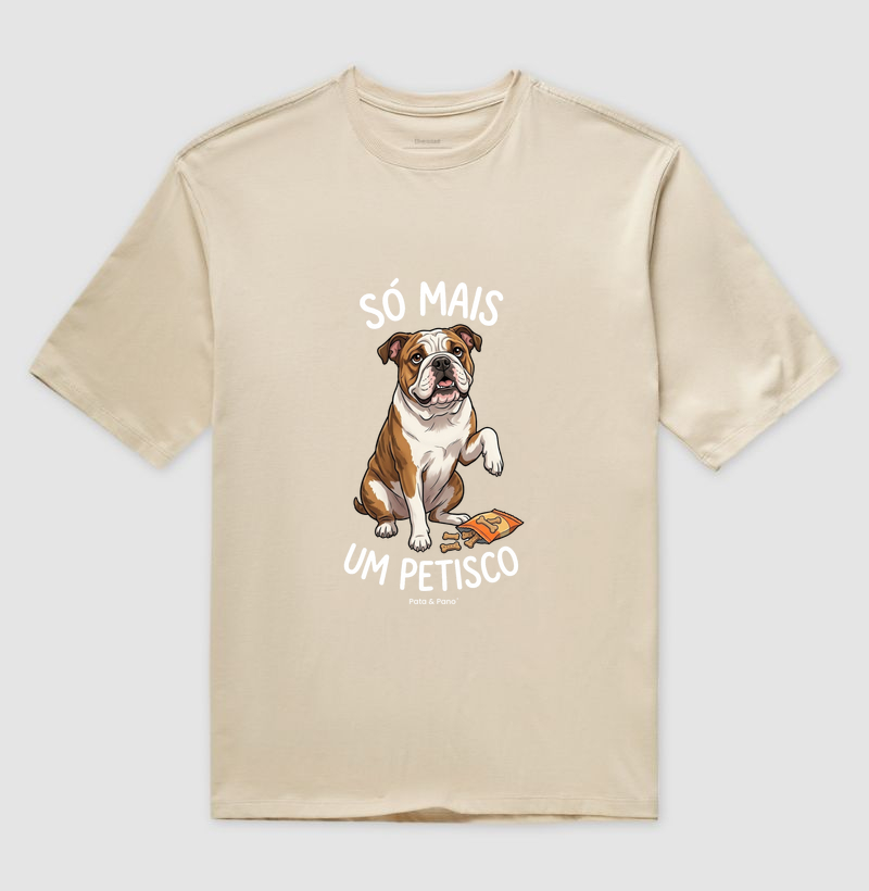 CAMISETA OVERSIZED BULLDOGUE INGLÊS PETISCO - Imagem 3