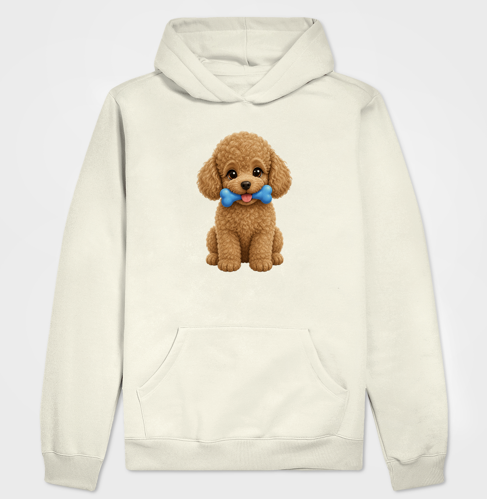 Poodle Marrom - Desenho Infantil - Imagem 3