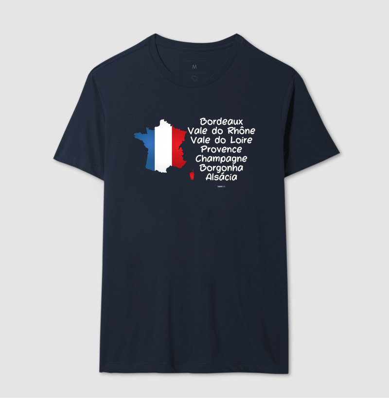 Camiseta Vinho - Regiões da França - Imagem 9