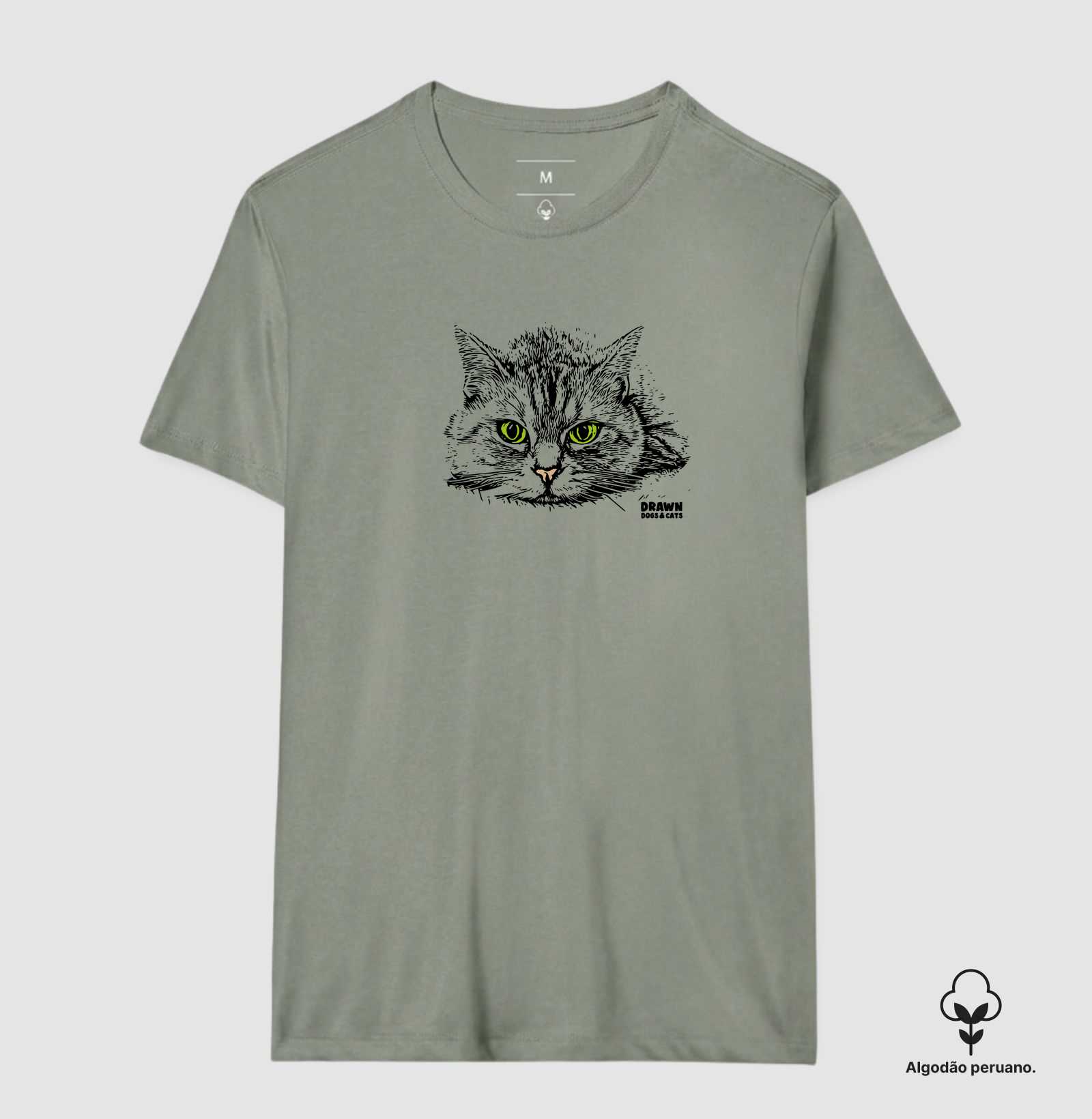 Rosto de gato deitado - Imagem 4