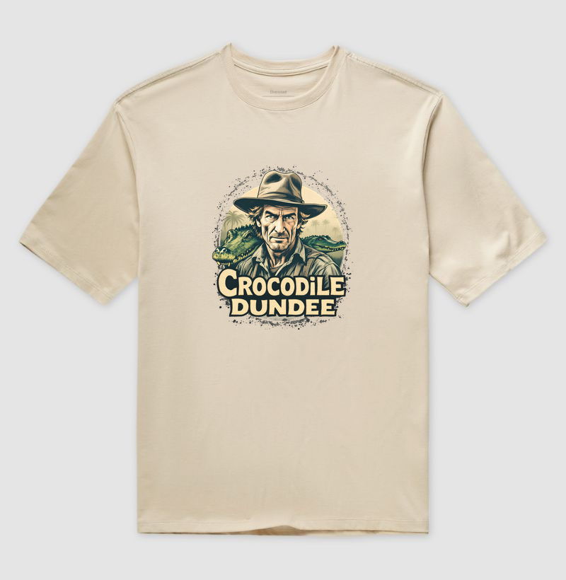 Camiseta Crocodilo Dundee Selvagem - Imagem 3