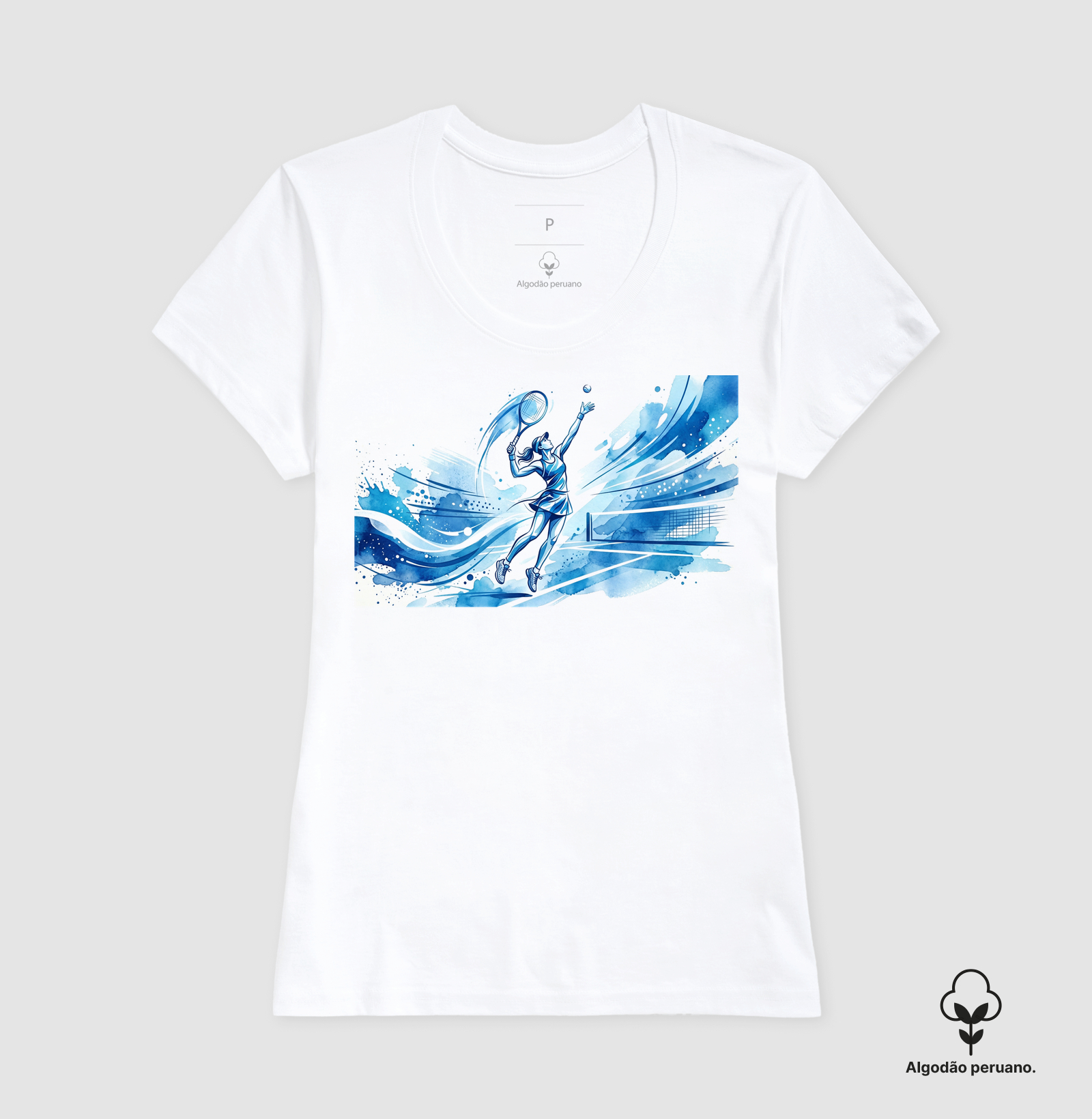 Aquarela Tenista - Imagem 3
