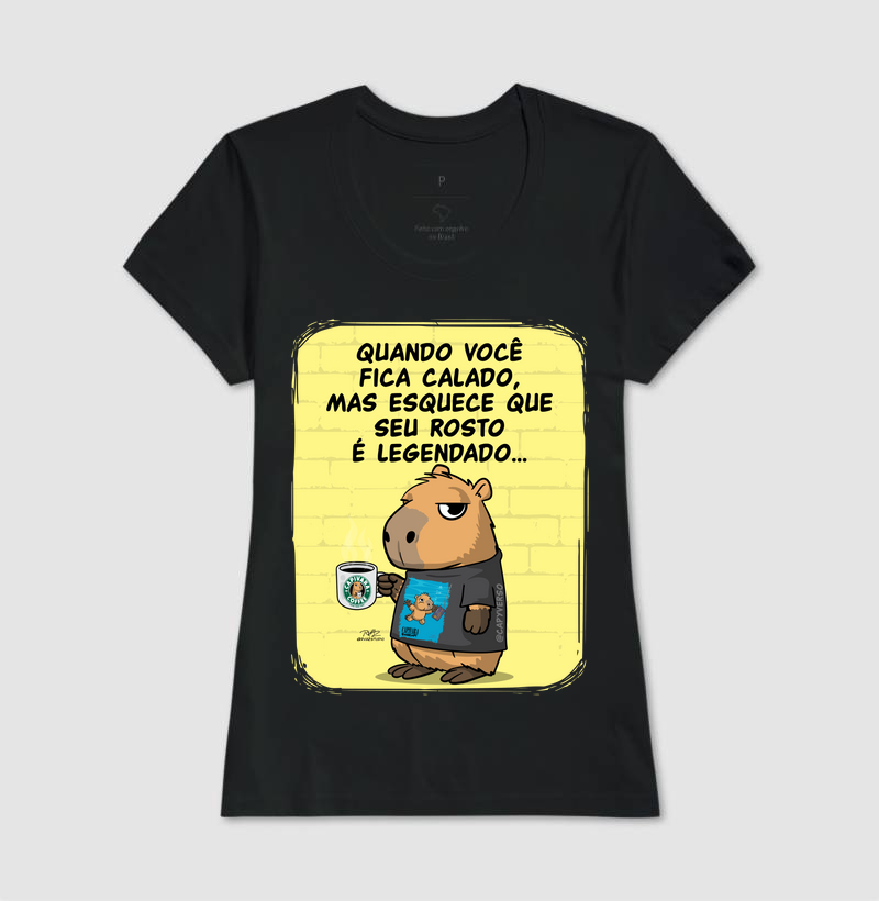 Camiseta Capivara Legendado - Imagem 3