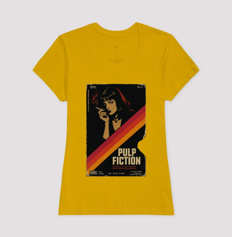 Pulp Fiction — Capa VHS Mia Wallace - Imagem 13