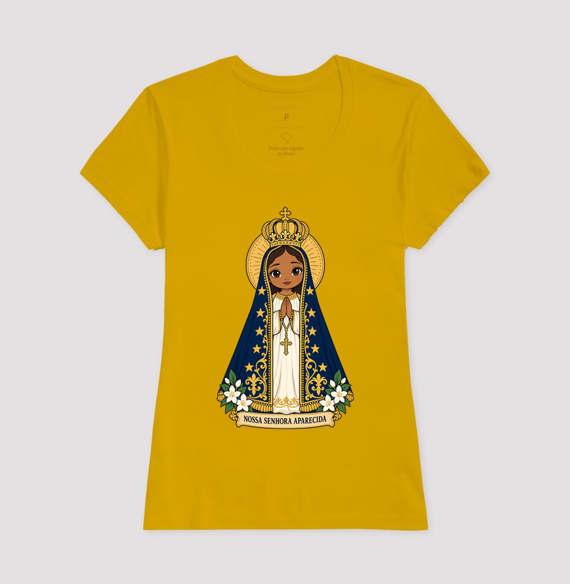 Nossa Senhora Aparecida estilo chibi - Imagem 11