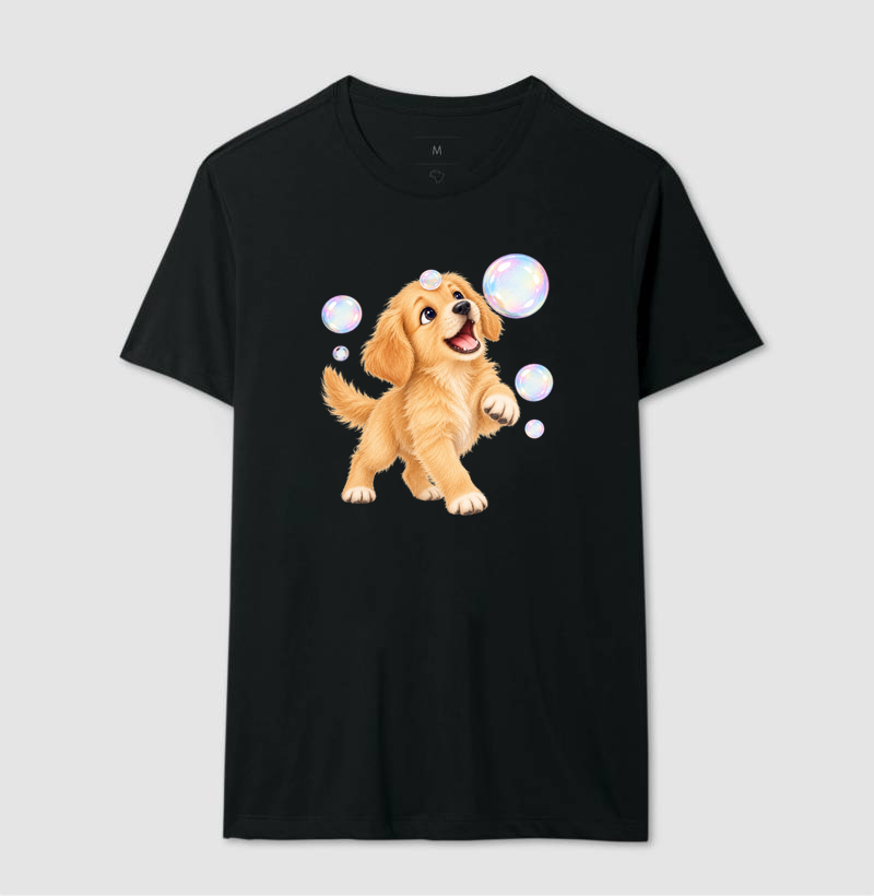 Cachorro Brincando Com Bolhas de Sabão - Imagem 2