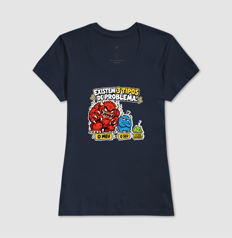 Camiseta Problemas em Algodão - Imagem 10