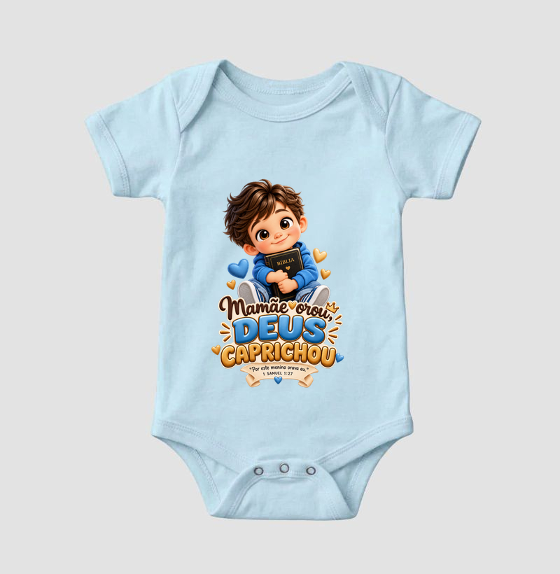 Mamãe orou Deus caprichou - Menino B - Imagem 4