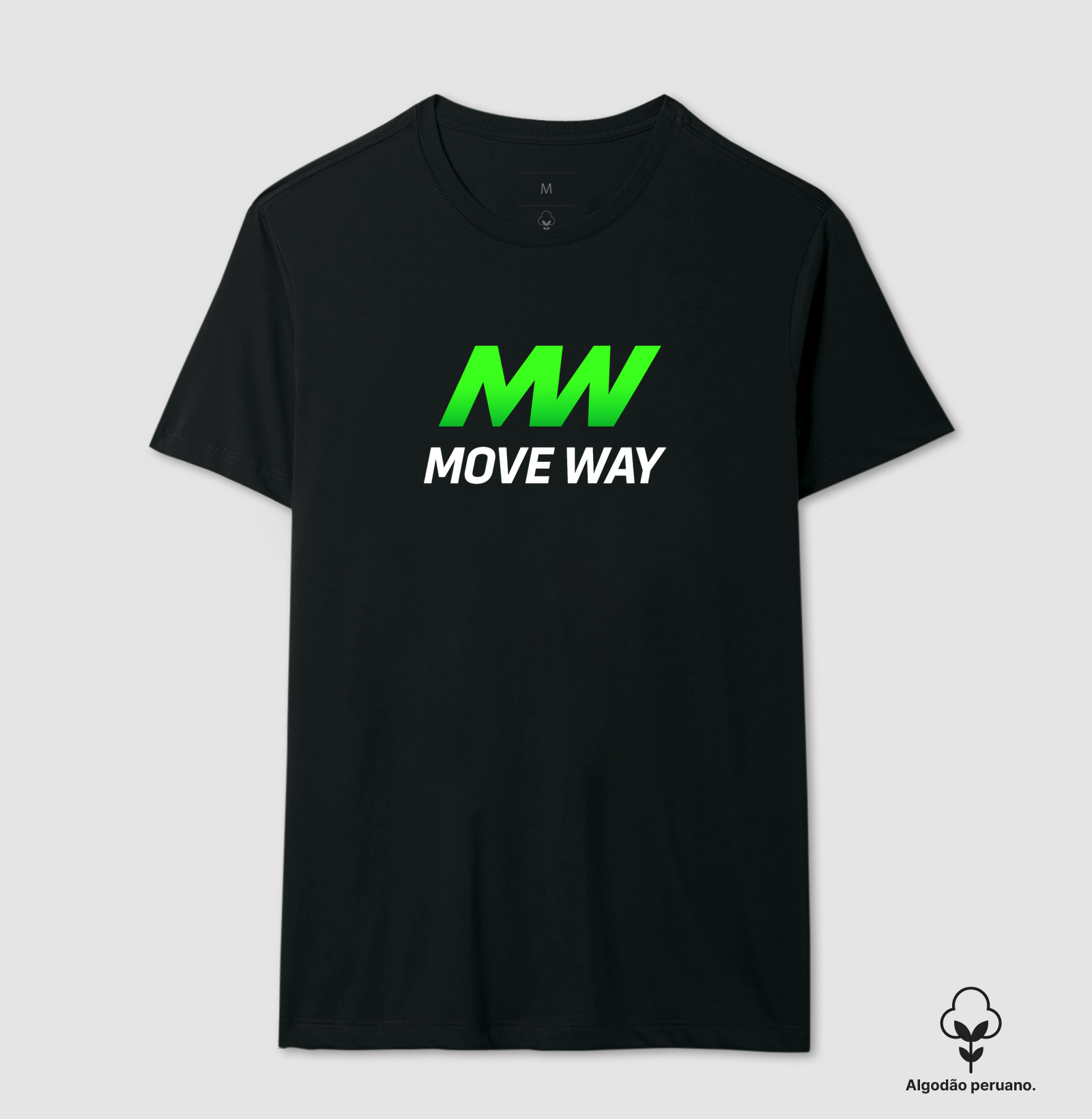 Camiseta MW Move Way. Masculino e feminino. Algodão Peruano. Coleção Música. - Imagem 2