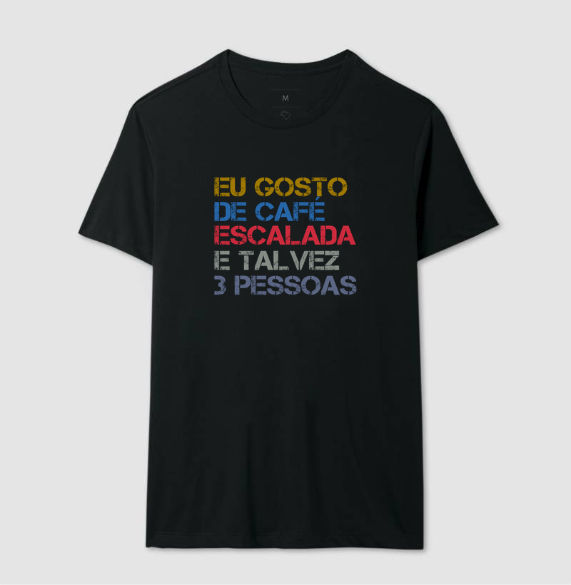 Camiseta Falésia & Magnésio | Café, Escalada & Pouca Gente - Imagem 3
