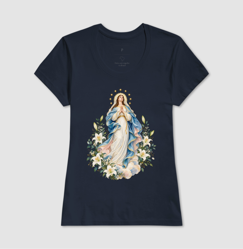 Nossa Senhora entre Flores e Estrelas - Imagem 5