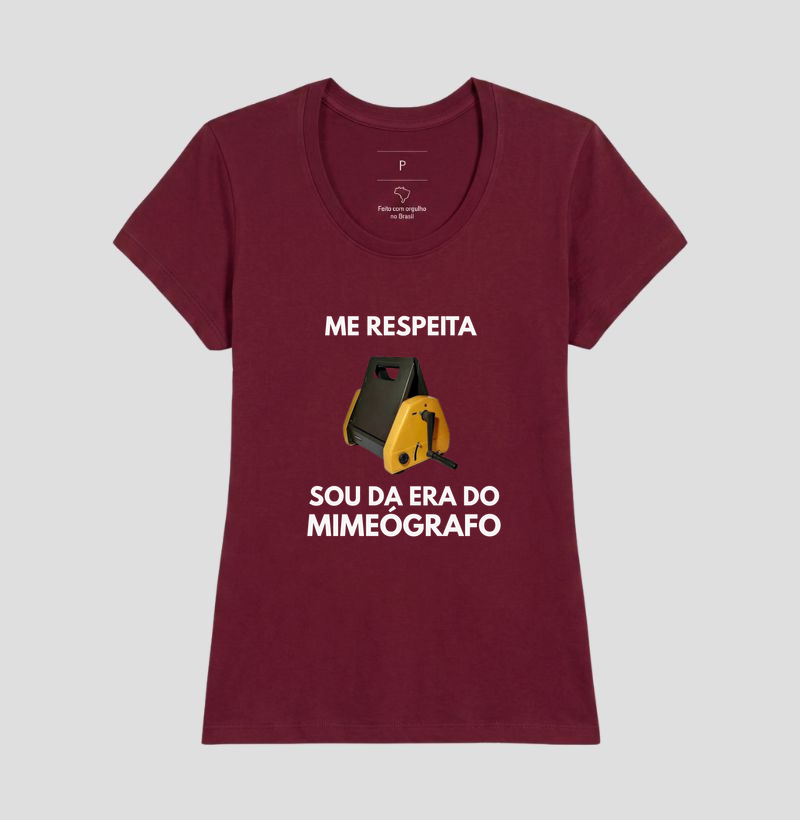 Me Respeita Sou da Era do Mimeógrafo - Nova - Imagem 20