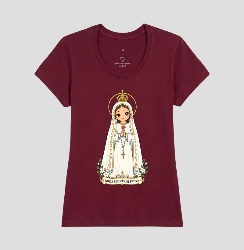 Nossa senhora e Fátima estilo chibi - Imagem 17
