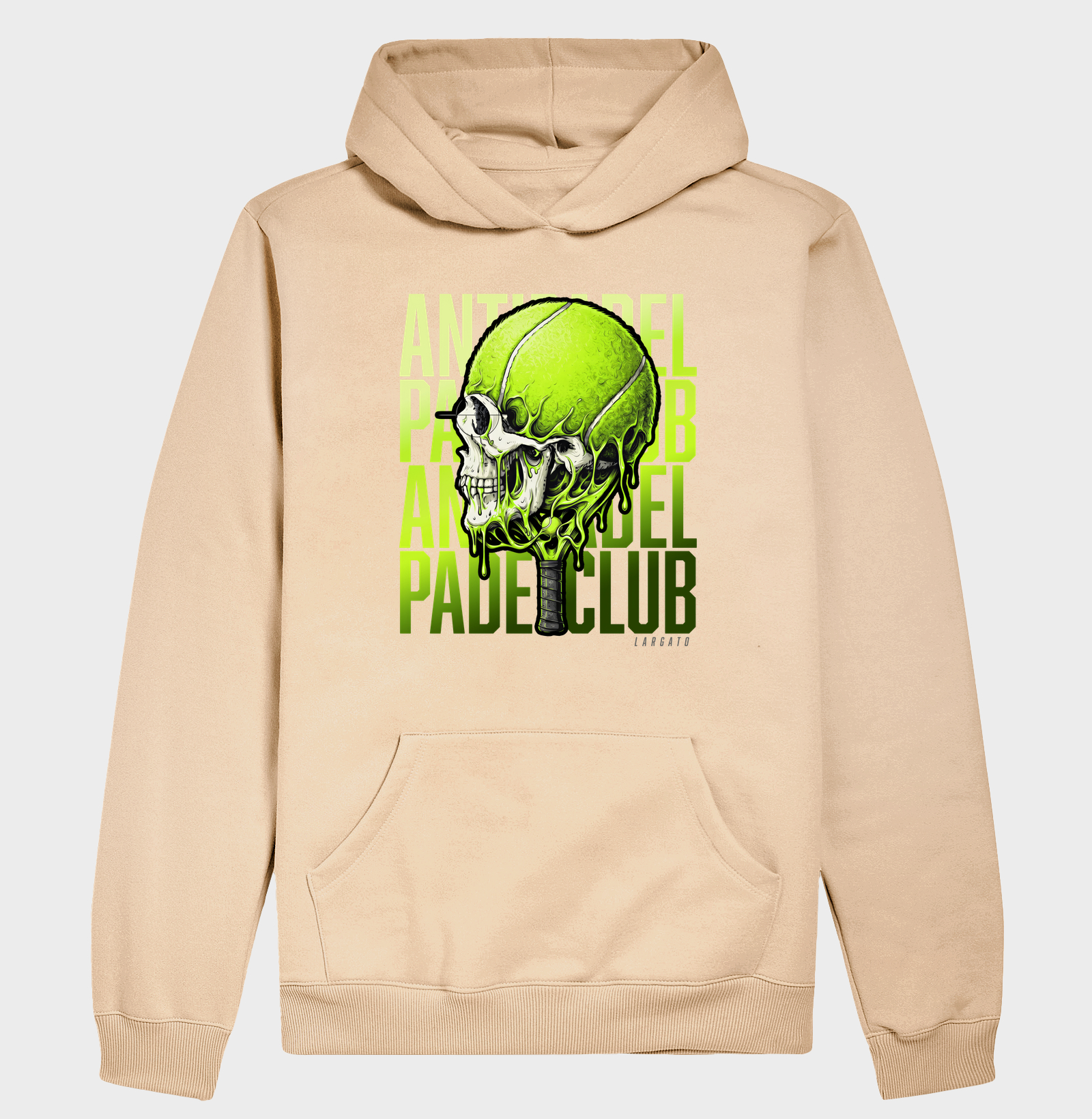 Camiseta Anti-Padel Caveira Verde - Imagem 5