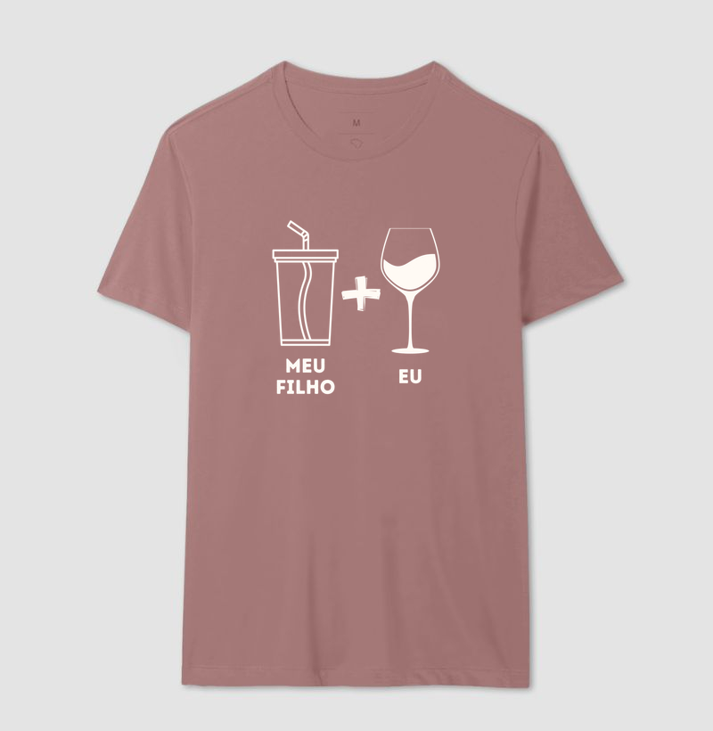 Camiseta Vinho - Meu Filho e Eu - Imagem 18