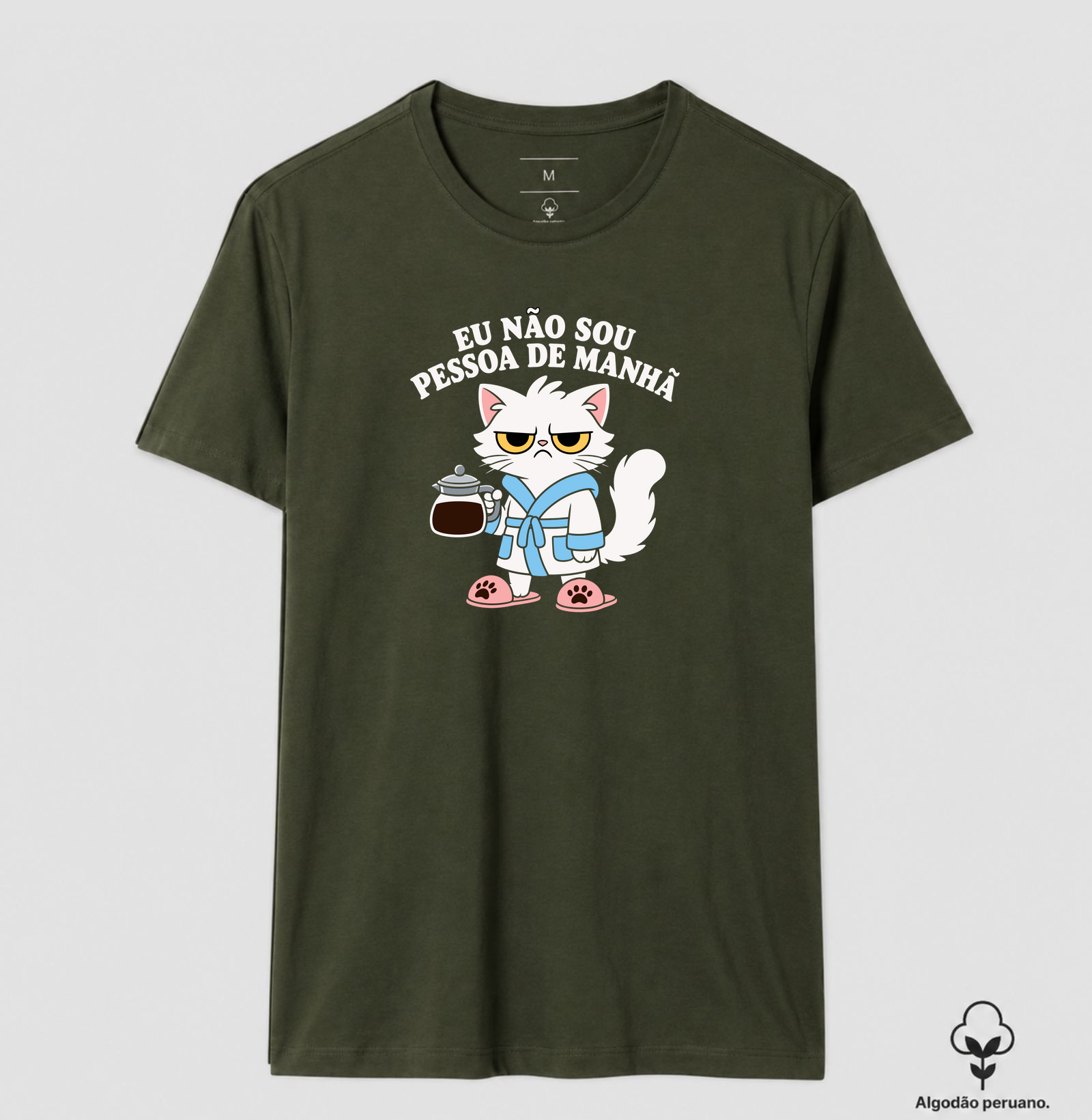 Eu Não Sou Pessoa de Manhã - Gato com Café - Imagem 3