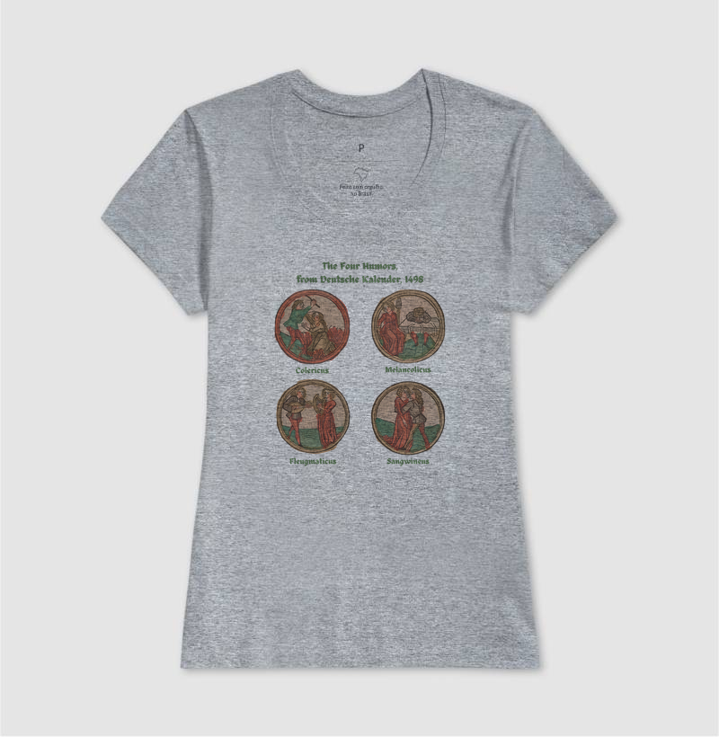 Camiseta A Ciência dos Humores: Medicina Medieval - Imagem 10