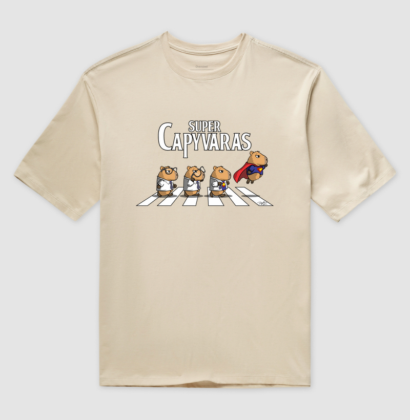 Camiseta Super Capyvaras - Imagem 3